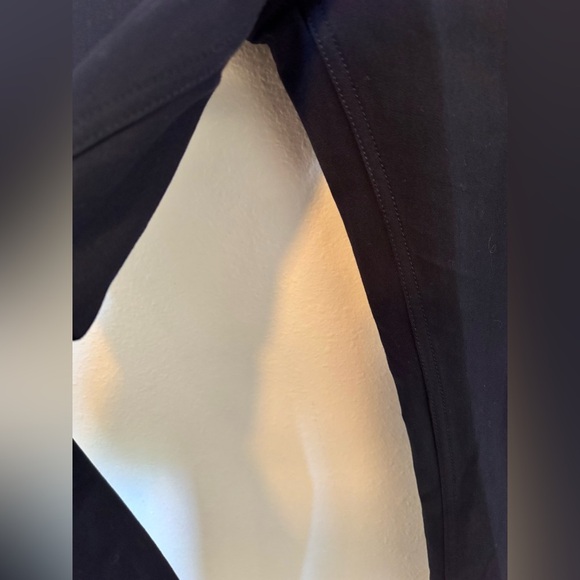 NEW MM LaFleur Foster Cigarette Pants Powerstretch Straight Navy Blue Sz 8 NWOT - Picture 10 of 12